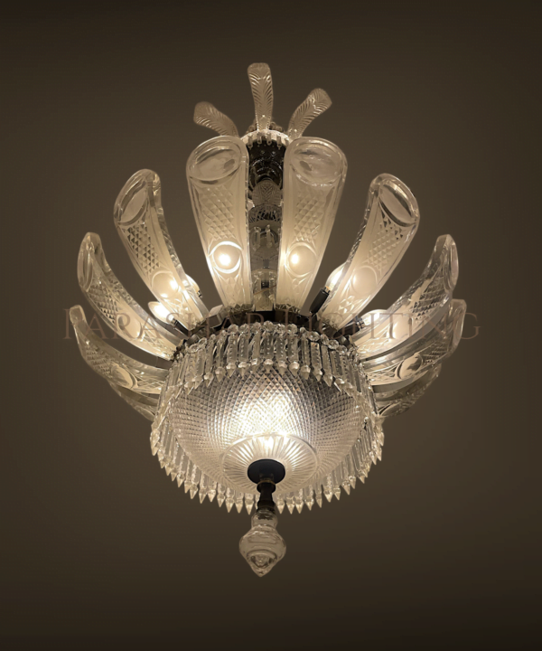 Palm leaf syle chandelier